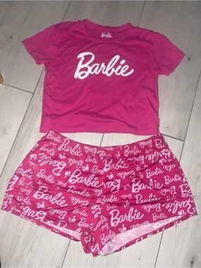 Barbie Bright Pink Logo Tee